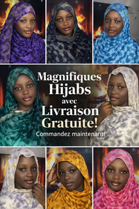 Pack 6 Voiles Élégants Femme – Différentes Couleurs | Livraison Gratuite