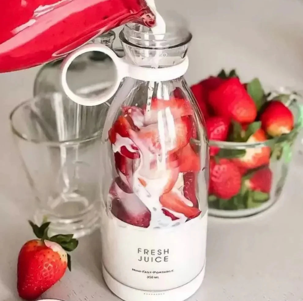 Bouteille Blender Portable – Préparez Vos Smoothies Partout !