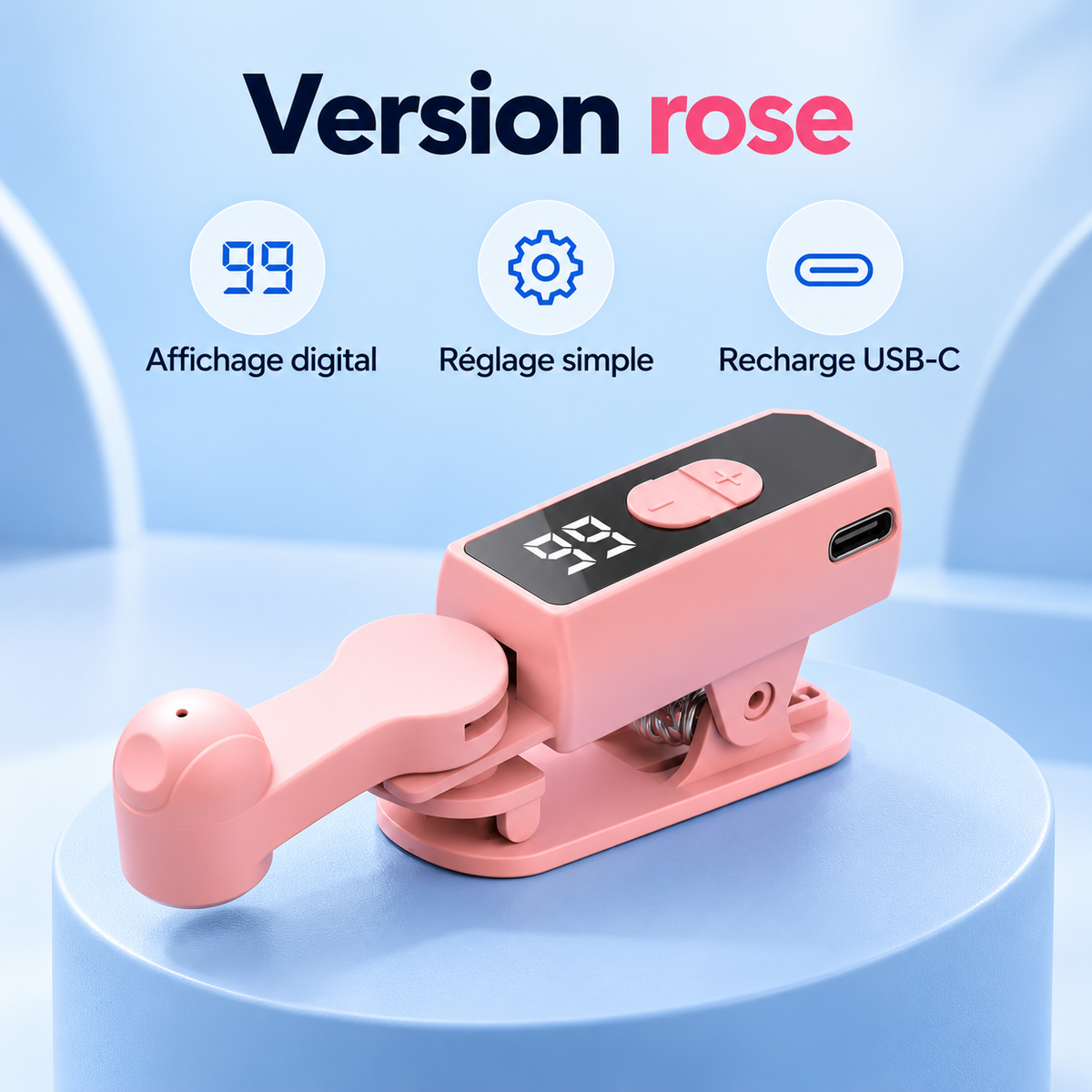 Tapoteur Automatique Sans Fil pour TikTok Live – Rechargeable et Réglable