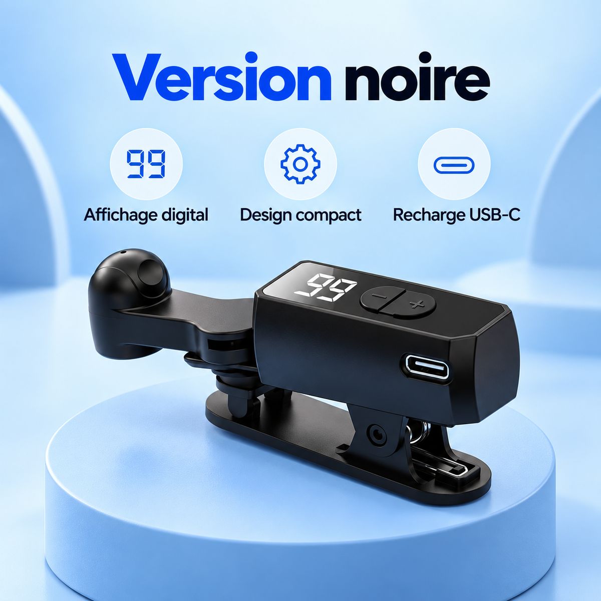 Tapoteur Automatique Sans Fil pour TikTok Live – Rechargeable et Réglable