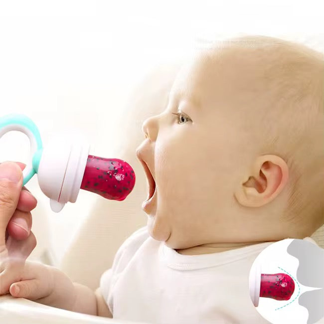 🍼 Anneau Alimentaire pour Bébé – Mange sans risque ! 🍓