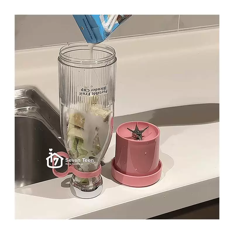 Bouteille Blender Portable – Préparez Vos Smoothies Partout !